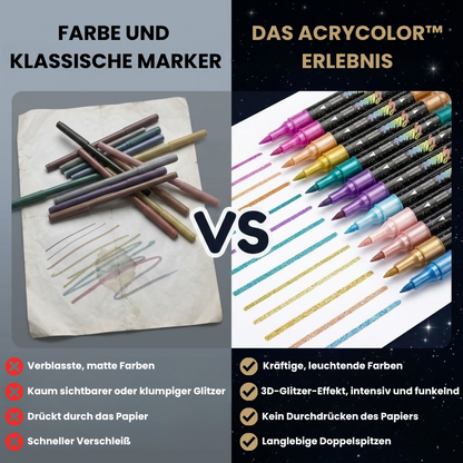 AcryColor™ - Shimmer-Glitzer-Marker